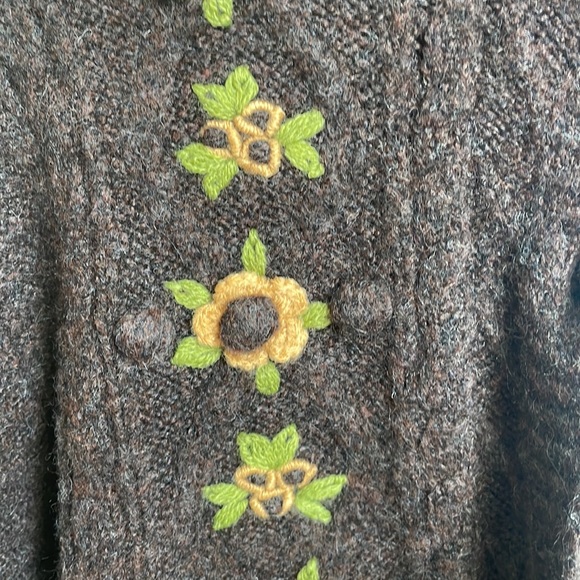 ZARA - Floral Knit Cardigan - Size S - BRAND NEW WITH TAGS RRP: £49.99 - Picture 6 of 14